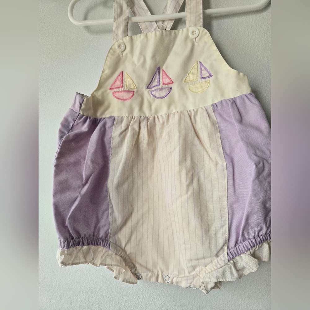 Vintage HUSH puppies Romper And Jacket Set 24 Months - Picture 9 of 11